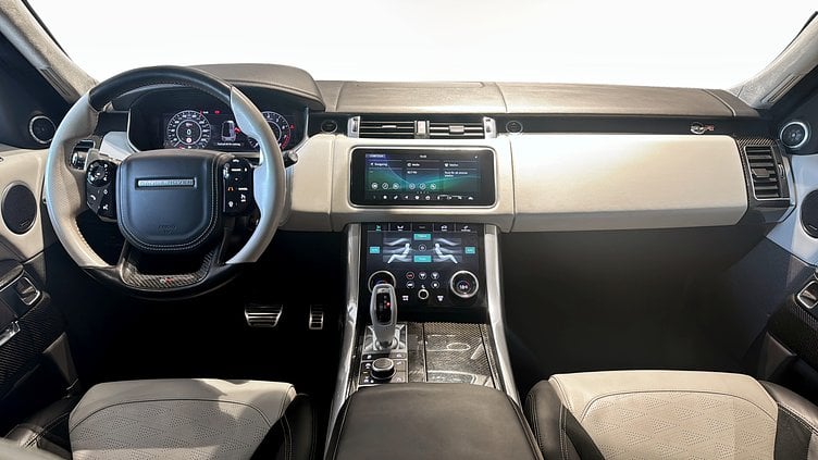 2021 Begagnad Land Rover Range Rover Sport Ostuni Pearl White AWD SVR P575