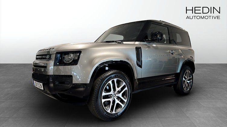 2025 Ny Land Rover Defender 90 Silicon Silver AWD 300PS X-Dynamic SE