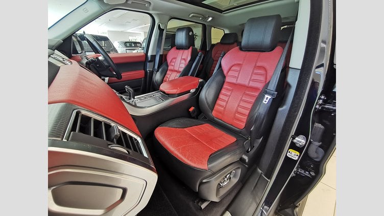 2016 認定中古車 Land Rover Range Rover Sport Mariana Black 5.0 litre V8 Supercharged Petrol オートバイオグラフィダイナミック