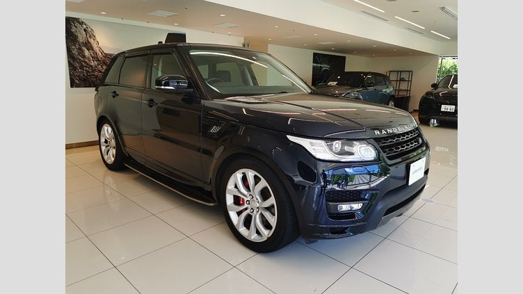 2016 認定中古車 Land Rover Range Rover Sport Mariana Black 5.0 litre V8 Supercharged Petrol オートバイオグラフィダイナミック