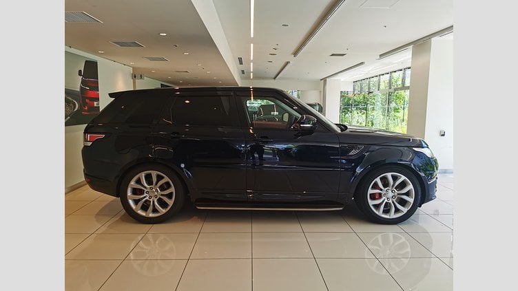 2016 認定中古車 Land Rover Range Rover Sport Mariana Black 5.0 litre V8 Supercharged Petrol オートバイオグラフィダイナミック