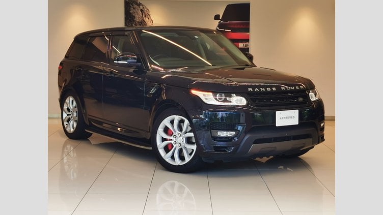 2016 認定中古車 Land Rover Range Rover Sport Mariana Black 5.0 litre V8 Supercharged Petrol オートバイオグラフィダイナミック