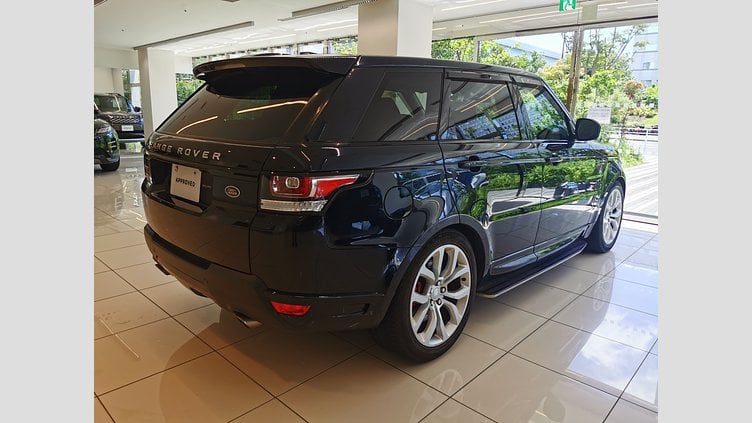 2016 認定中古車 Land Rover Range Rover Sport Mariana Black 5.0 litre V8 Supercharged Petrol オートバイオグラフィダイナミック
