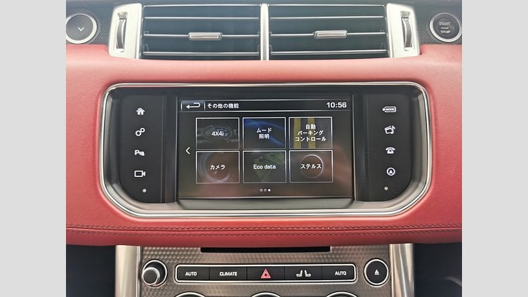 2016 認定中古車 Land Rover Range Rover Sport Mariana Black 5.0 litre V8 Supercharged Petrol オートバイオグラフィダイナミック