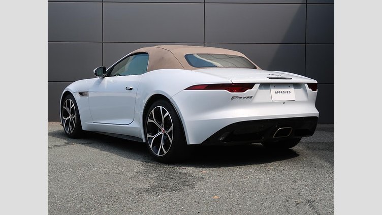 2021 認定中古車 Jaguar F-Type ユーロンホワイト P300 オートマチック 後輪駆動 F-TYPEコンバーチブル R-DYNAMIC