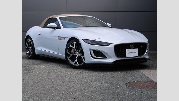 2021 認定中古車 Jaguar F-Type ユーロンホワイト P300 オートマチック 後輪駆動 F-TYPEコンバーチブル R-DYNAMIC