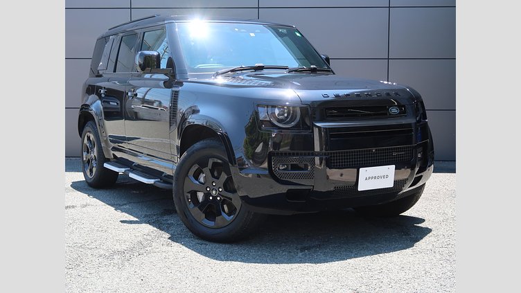 2022 認定中古車 Land Rover Defender 110 サントリーニブラック D300 AWD（AT） X-DYNAMIC HSE