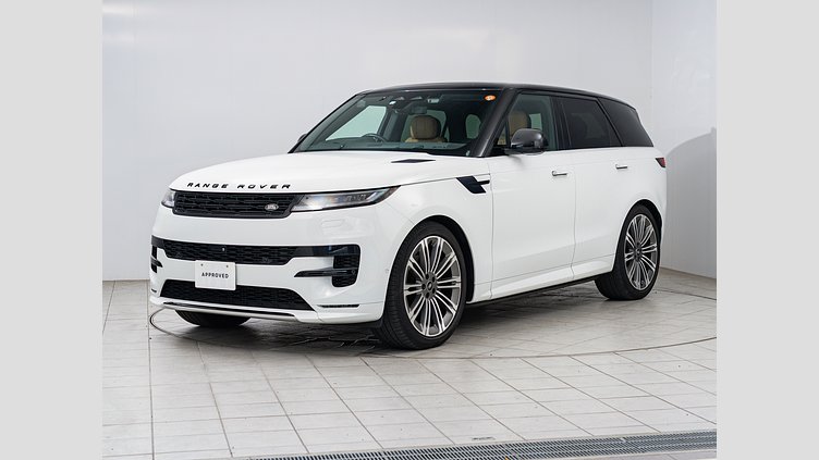 2023 認定中古車 Land Rover Range Rover Sport フジホワイト 3.0リッター6気筒300PSターボチャージドディーゼルMHEV（オートマチック） DYNAMIC HSE