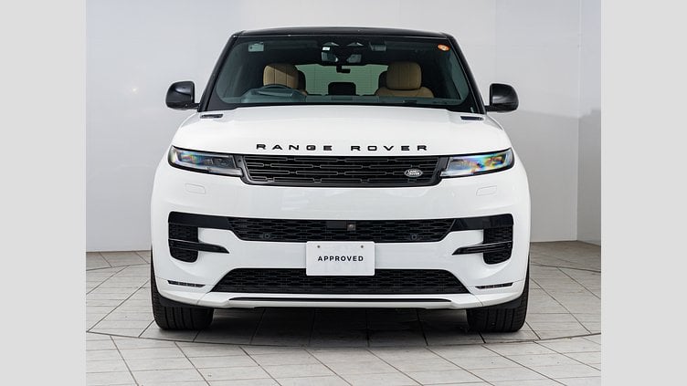 2023 認定中古車 Land Rover Range Rover Sport フジホワイト 3.0リッター6気筒300PSターボチャージドディーゼルMHEV（オートマチック） DYNAMIC HSE