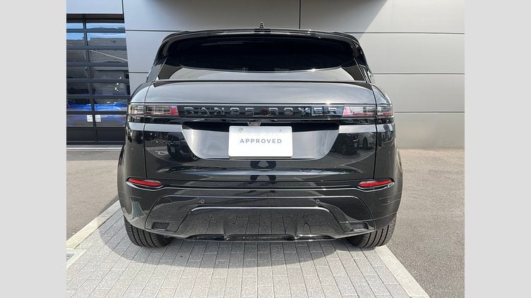 2024 認定中古車 Land Rover Range Rover Evoque サントリーニブラック D200マイルドハイブリッド（ディーゼル） Standard Wheelbase DYNAMIC SE