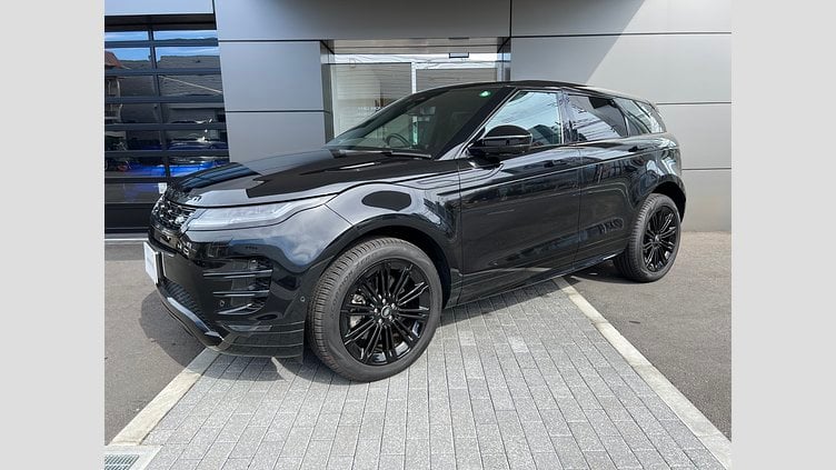 2024 認定中古車 Land Rover Range Rover Evoque サントリーニブラック D200マイルドハイブリッド（ディーゼル） Standard Wheelbase DYNAMIC SE