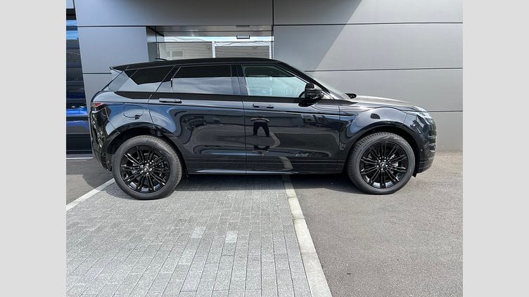 2024 認定中古車 Land Rover Range Rover Evoque サントリーニブラック D200マイルドハイブリッド（ディーゼル） Standard Wheelbase DYNAMIC SE