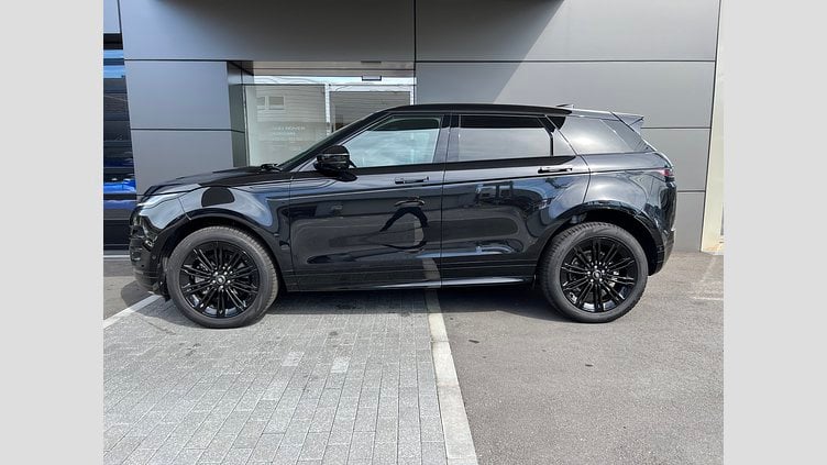 2024 認定中古車 Land Rover Range Rover Evoque サントリーニブラック D200マイルドハイブリッド（ディーゼル） Standard Wheelbase DYNAMIC SE