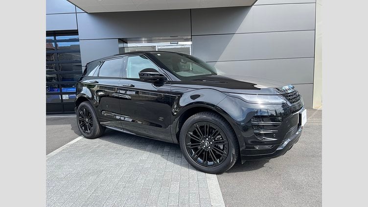 2024 認定中古車 Land Rover Range Rover Evoque サントリーニブラック D200マイルドハイブリッド（ディーゼル） Standard Wheelbase DYNAMIC SE