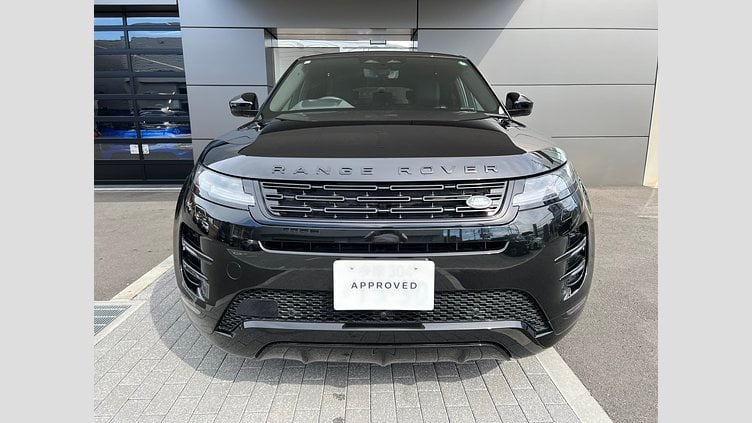 2024 認定中古車 Land Rover Range Rover Evoque サントリーニブラック D200マイルドハイブリッド（ディーゼル） Standard Wheelbase DYNAMIC SE