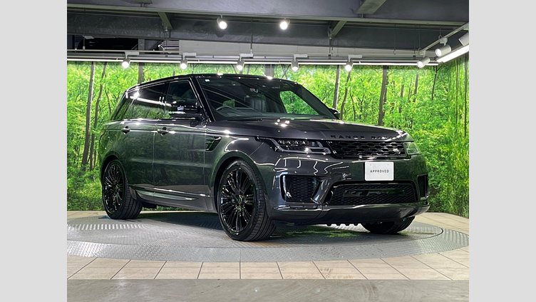 2020 認定中古車 Land Rover Range Rover Sport カルパチアングレイ INGENIUM 3.0L 6気筒ディーゼル MHEV 300PS HSE DYNAMIC BLACK