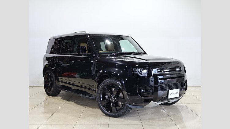 2024 認定中古車 Land Rover Defender 110 サントリーニブラック P525 AWD (AT) V8