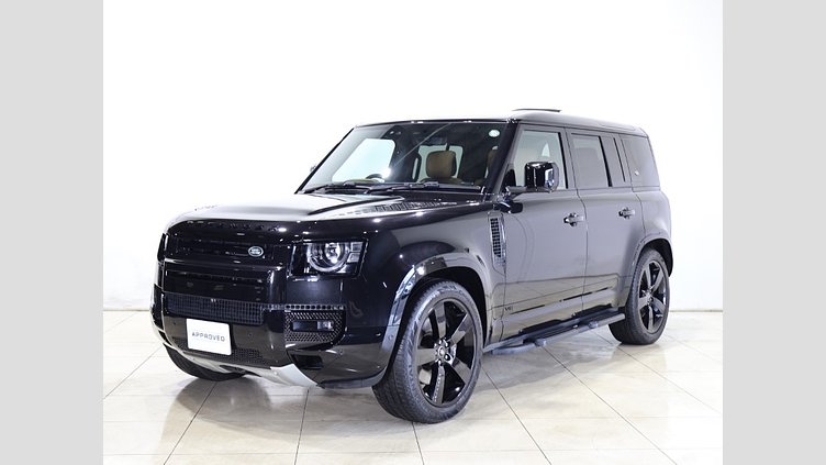 2024 認定中古車 Land Rover Defender 110 サントリーニブラック P525 AWD (AT) V8