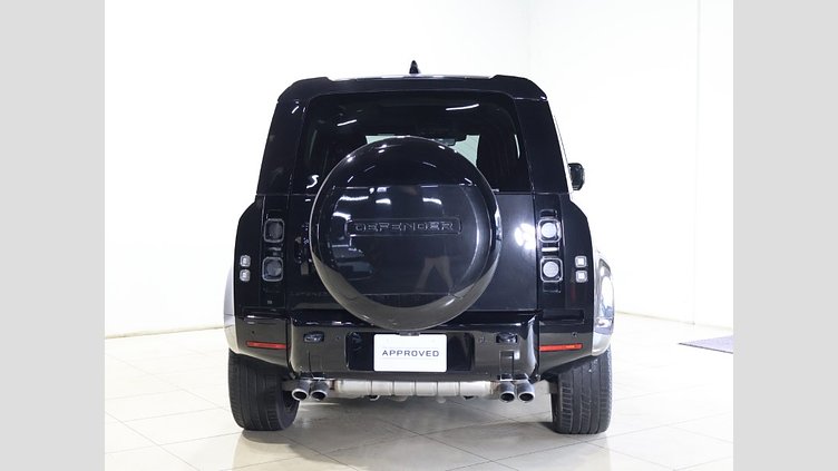 2024 認定中古車 Land Rover Defender 110 サントリーニブラック P525 AWD (AT) V8