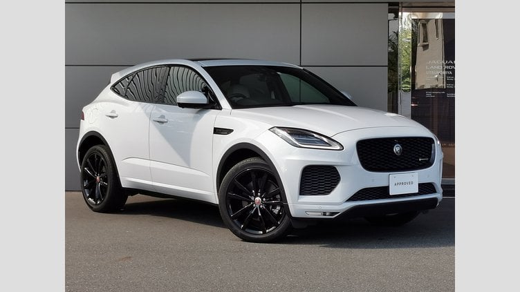 2018 認定中古車 Jaguar E-Pace ユーロン ホワイト P250 オートマチック全輪駆動 R-DYNAMIC HSE
