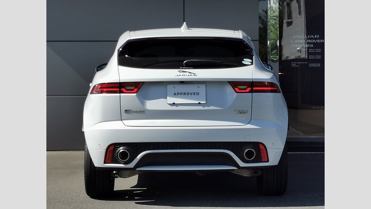 2018 認定中古車 Jaguar E-Pace ユーロン ホワイト P250 オートマチック全輪駆動 R-DYNAMIC HSE