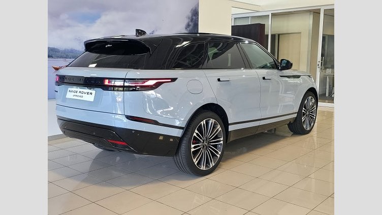 2023 Approved Land Rover Range Rover Velar Arroios Grey The 2023 Land Rover Range Rover Velar 3.0D Dynamic HSE (D300) is a luxurious SUV with a 3.0-liter diesel engine producing 300 horsepower.  Range Rover Velar 3.0D Dynamic HSE (D300)