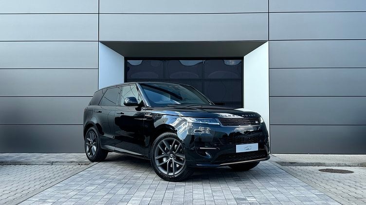 2025 SKLADOVÉ VOZIDLÁ Land Rover Range Rover Sport Santorini Black D250 Dynamic SE