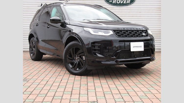 2024 認定中古車 Land Rover Discovery Sport サントリーニブラック プラグインハイブリッド（ガソリン） 標準ホイール Dynamic HSE