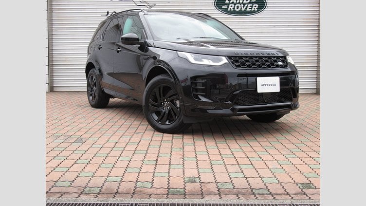 2024 認定中古車 Land Rover Discovery Sport サントリーニブラック プラグインハイブリッド（ガソリン） 標準ホイール Dynamic HSE
