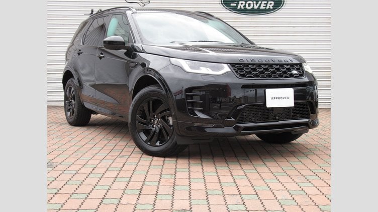 2024 認定中古車 Land Rover Discovery Sport サントリーニブラック プラグインハイブリッド（ガソリン） 標準ホイール Dynamic HSE