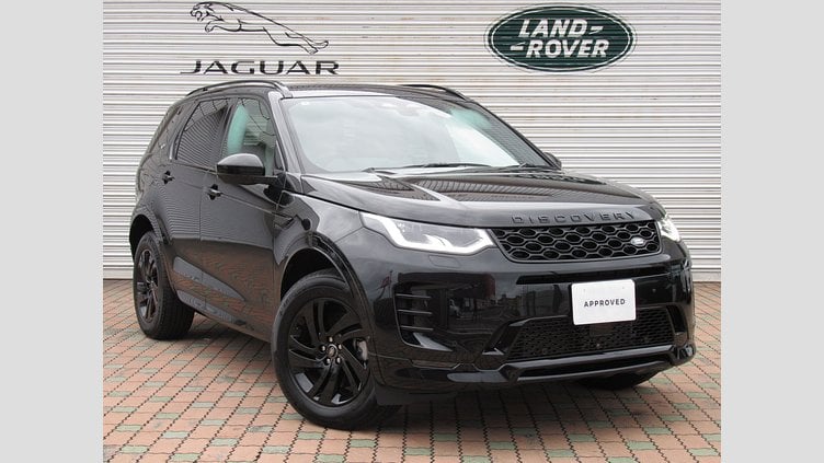 2024 認定中古車 Land Rover Discovery Sport サントリーニブラック プラグインハイブリッド（ガソリン） 標準ホイール Dynamic HSE