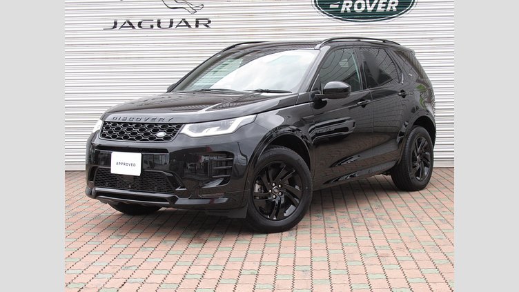 2024 認定中古車 Land Rover Discovery Sport サントリーニブラック プラグインハイブリッド（ガソリン） 標準ホイール Dynamic HSE
