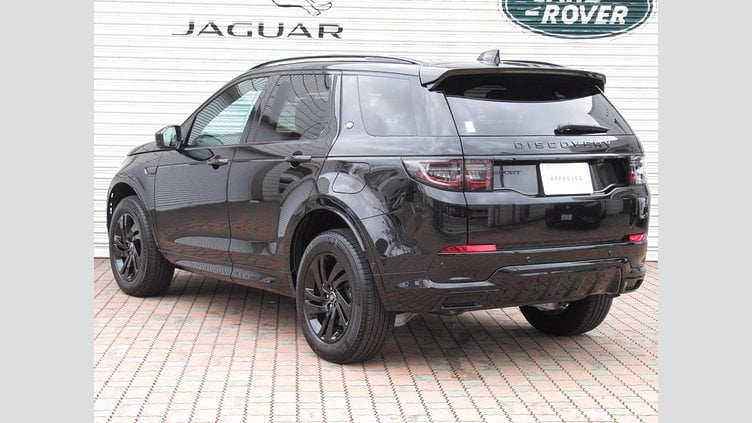 2024 認定中古車 Land Rover Discovery Sport サントリーニブラック プラグインハイブリッド（ガソリン） 標準ホイール Dynamic HSE