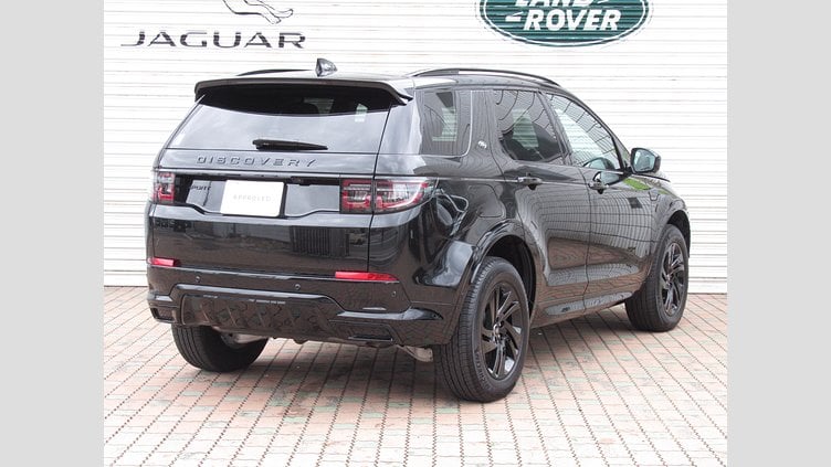 2024 認定中古車 Land Rover Discovery Sport サントリーニブラック プラグインハイブリッド（ガソリン） 標準ホイール Dynamic HSE