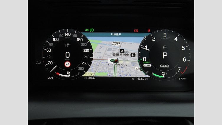 2024 認定中古車 Land Rover Discovery Sport サントリーニブラック プラグインハイブリッド（ガソリン） 標準ホイール Dynamic HSE