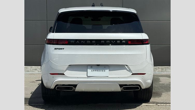 2024 認定中古車 Land Rover Range Rover Sport オストゥーニパールホワイト P550eプラグインハイブリッド（ガソリン） スタンダードホイールベース Dynamic SE