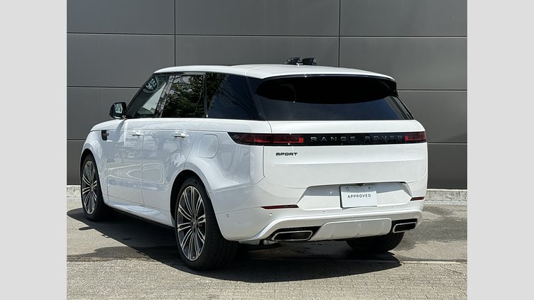 2024 認定中古車 Land Rover Range Rover Sport オストゥーニパールホワイト P550eプラグインハイブリッド（ガソリン） スタンダードホイールベース Dynamic SE