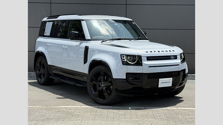 2023 認定中古車 Land Rover Defender 110 ユーロンホワイト D300 AWD（AT） X-DYNAMIC HSE