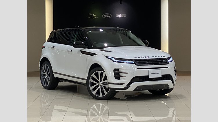 2024 認定中古車 Land Rover Range Rover Evoque オストゥーニパールホワイト D200マイルドハイブリッド（ディーゼル） スタンダードホイールベース DYNAMIC SE