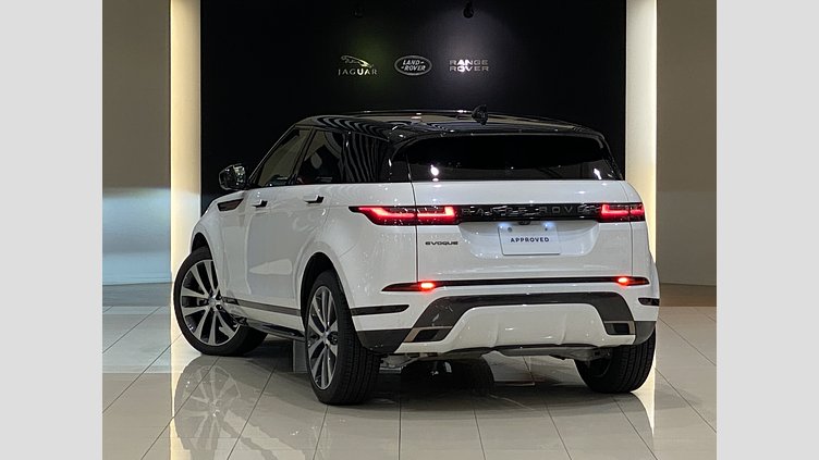 2024 認定中古車 Land Rover Range Rover Evoque オストゥーニパールホワイト D200マイルドハイブリッド（ディーゼル） スタンダードホイールベース DYNAMIC SE