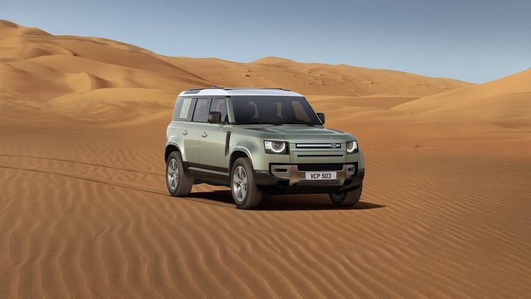 2023 認定中古車 Land Rover Defender 110 パンゲアグリーン P300 AWD（AT） SE