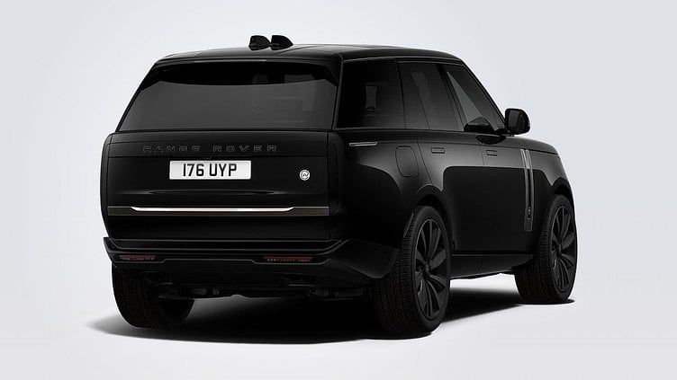 2025 SKLADOVÉ VOZIDLÁ Land Rover Range Rover Santorini Black P615 SV