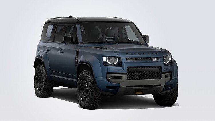 2025 SKLADOVÉ VOZIDLÁ Land Rover Defender 110 Sargasso Blue P635 OCTA