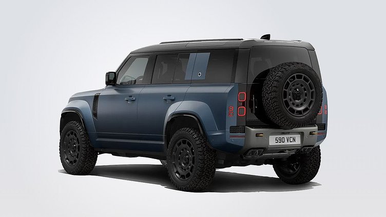 2025 SKLADOVÉ VOZIDLÁ Land Rover Defender 110 Sargasso Blue P635 OCTA