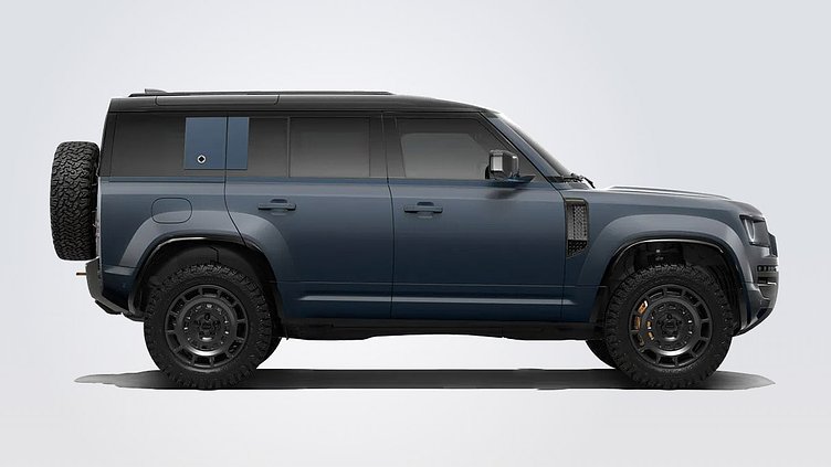 2025 SKLADOVÉ VOZIDLÁ Land Rover Defender 110 Sargasso Blue P635 OCTA