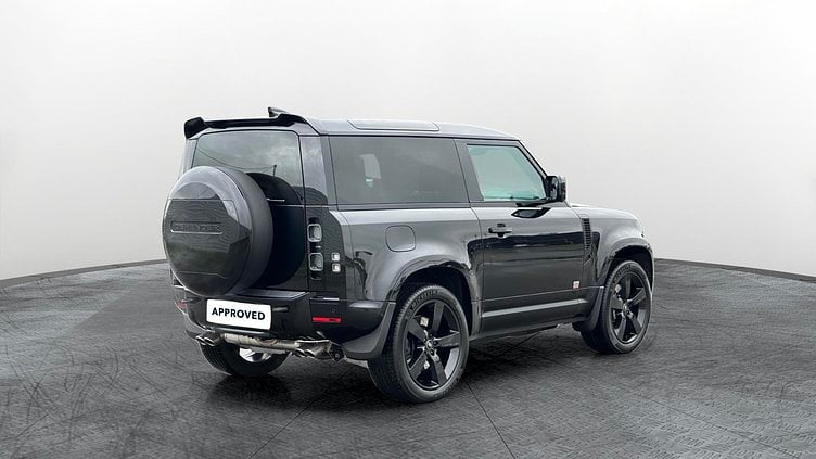 2023 Approved Land Rover Defender 90 Santorini Black P525 AWD AUTOMATIC V8
