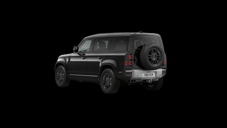 2025 SKLADOVÉ VOZIDLÁ Land Rover Defender 110 Santorini Black D200 AWD S