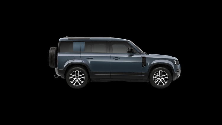 2025 SKLADOVÉ VOZIDLÁ Land Rover Defender 110 Tasman Blue D200 AWD S