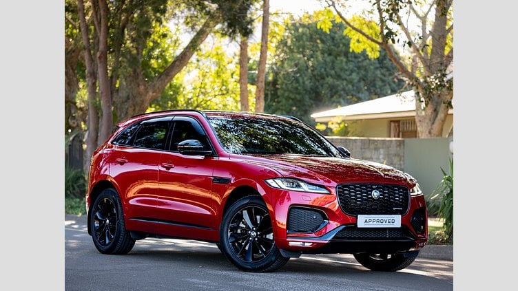 2024 Approved Jaguar F-Pace Firenze Red AWD Auto 3.0D SE R-DYNAMIC (D300)