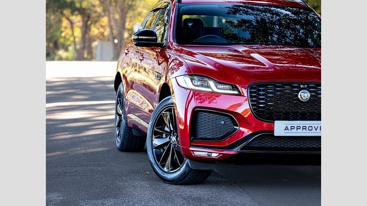 2024 Approved Jaguar F-Pace Firenze Red AWD Auto 3.0D SE R-DYNAMIC (D300)